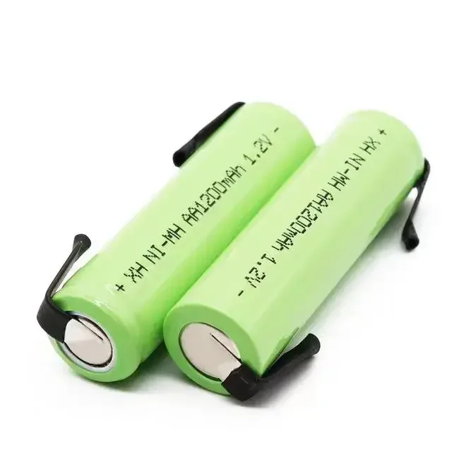 The latest model of 100% AA 1.2V Ni MH rechargeable battery 1200mAh + dly is suitable for electric shaver, toothbrush and so on