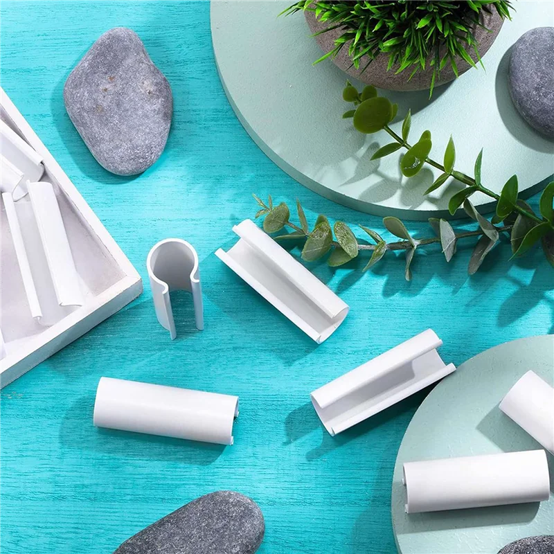 A70P 64 Piece Snap Clamp For PVC Pipe Greenhouses,Row Covers,Pool Cover Clips,Shelters,Bird Protection(For 1/2 Inch PVC Pipe)