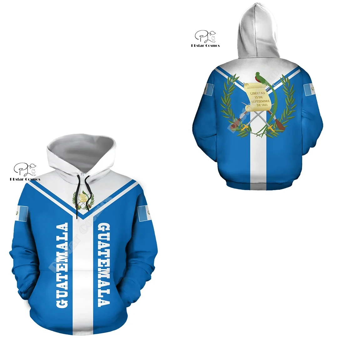 

NewFashion Custom Name Country Guatemala Flag Vintage Retro Tattoo 3DPrint Pullover Streetwear Men/Women Casual Jacket Hoodies 7