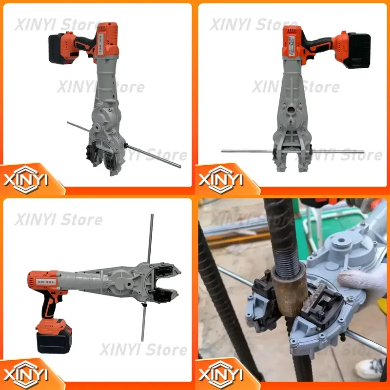 BOB8-42 Battery Powered 900 Watts Rebar Fastening Tool Building Electric Rebar Coupler Working Torque Wrench