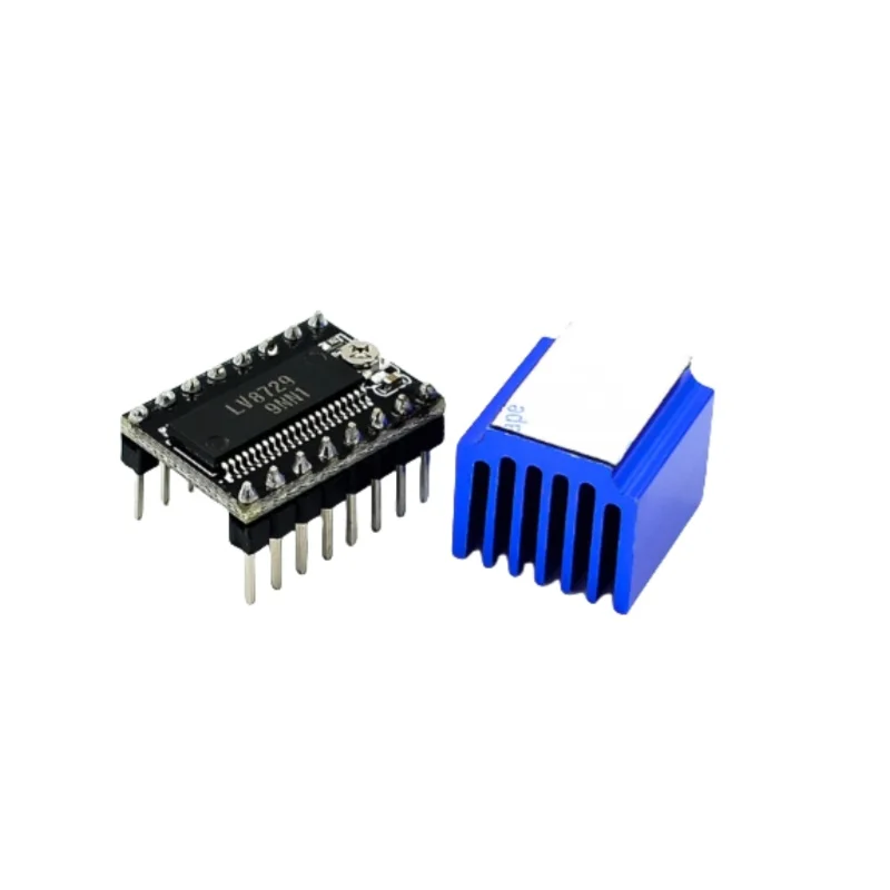 12V36V LV8729 Stepper Motor Driver 128 High Subdivision Module With Heat Sink 3D Printer Mainboard Accessory
