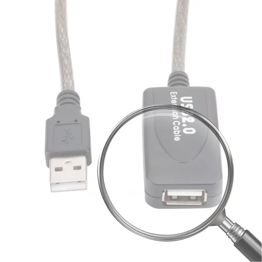 

Кабель-удлинитель беспроводной сетевой карты Удлинительный кабель USB2.0 между мужчинами и женщинами Активный повторитель Удлинитель сетевой карты