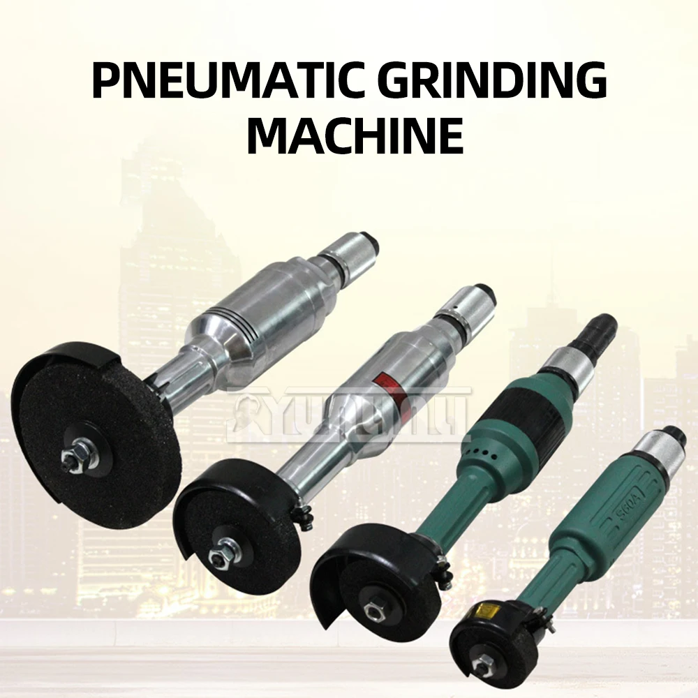 Pneumatic Straight Handle Grinder 10L/s Metal Polishing Wood Cutting Welding Spot Polishing Machine Manufacturing Tools NT-S60