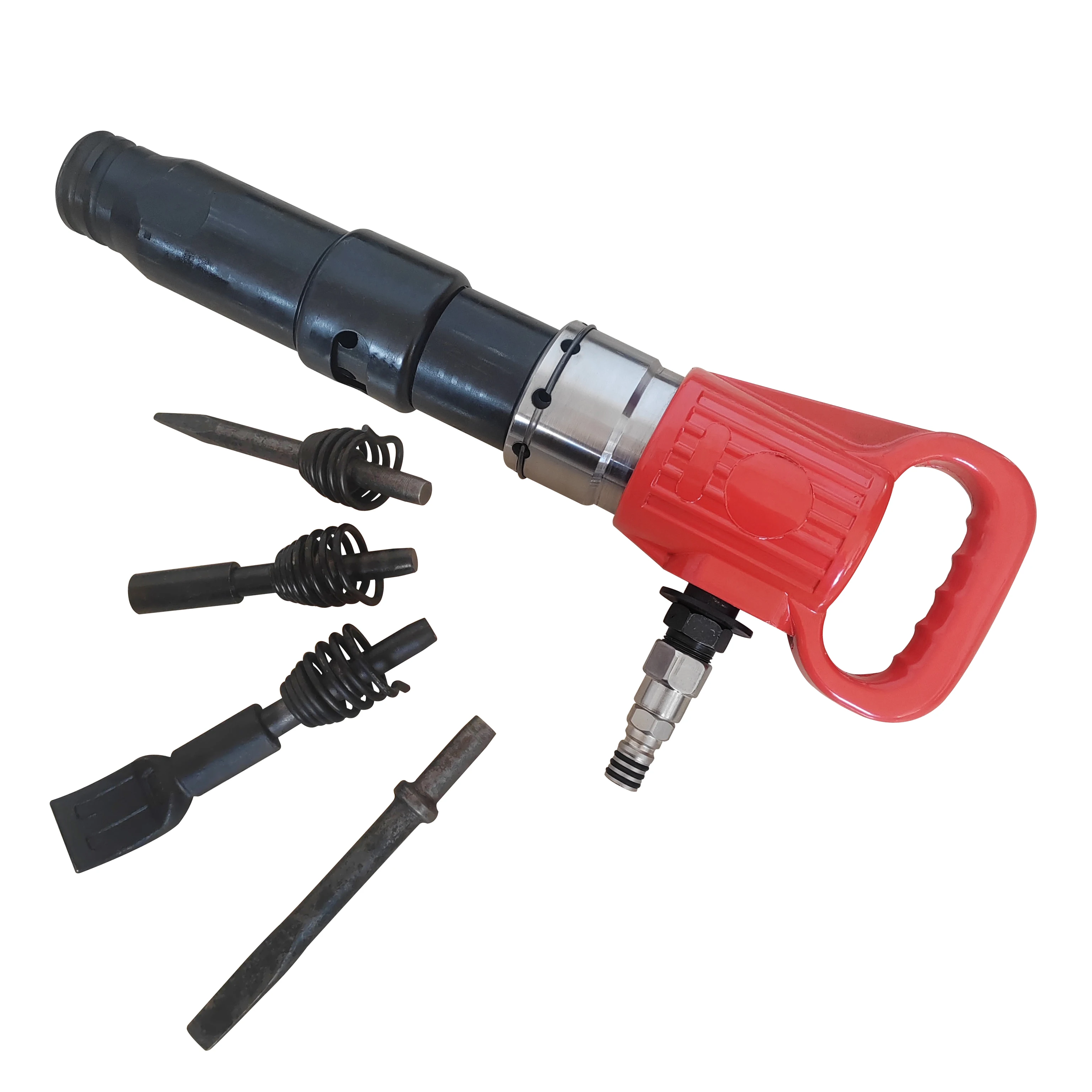 Pneumatic Jackhammer Multi-Functional Impact Pneumatic Hammer Essential Tool for Concrete Breaking in Construction