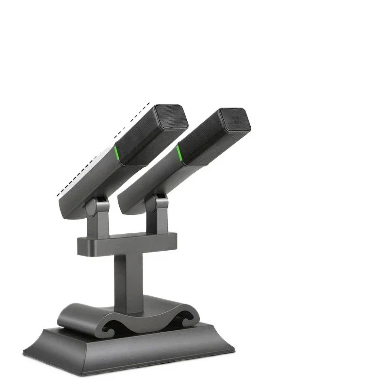 Wired double head four head desktop speech condenser microphone short rod square tube podium speech conference desktop