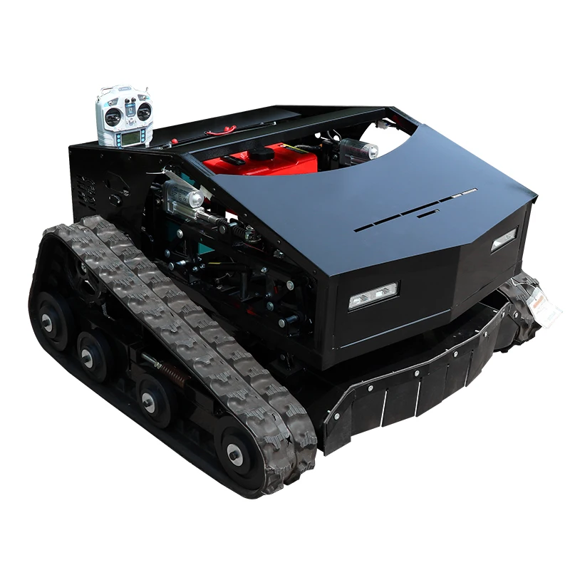

Agricultural Robot Turn Flail Crawler Gasoline Remote Control Lawn Mower 800mm