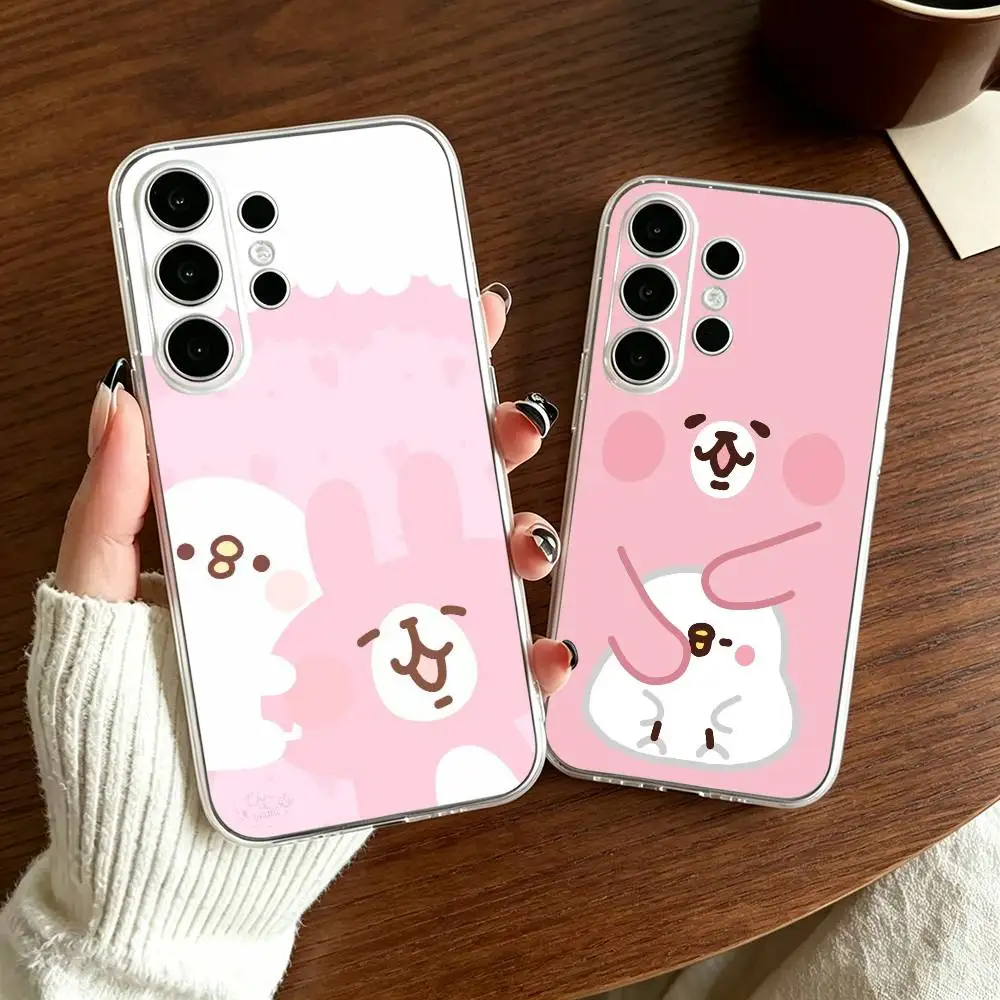 Cute Kanahei Small AnimalS Artistic Transparent Case For Samsung Galaxy S26 S25+ S24 S23 S22 Ultra Plus FE A16