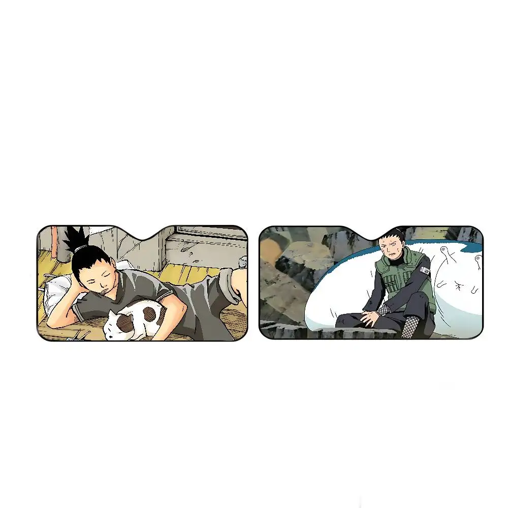 Cool N-Nara Shikamaru Windshield Sunshade Car Window Windscreen Cover Sun Shade Auto Sun Visor Car-covers Car Solar Protection