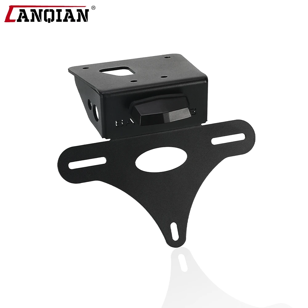 

For Honda MSX 125 MSX125 GROM125 2022-2024 Accessories License Plate Holder Bracket with LED Tail Tidy Fender Eliminator Kit