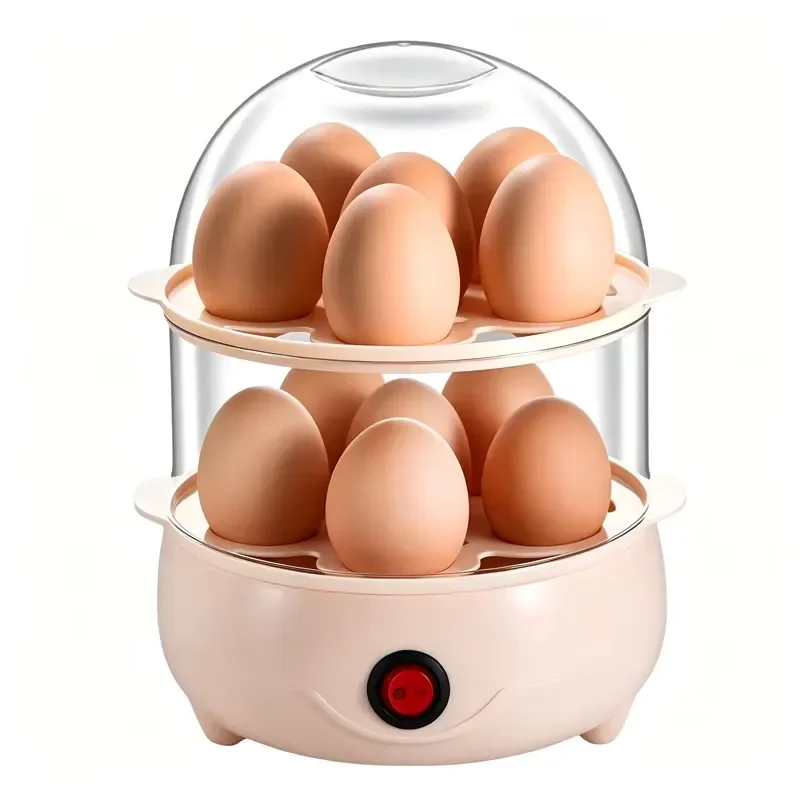 for Quick Egg Cooker Boil 6 12 18 Eggs Soft Medium Hard Boiled with Automatic Shutdown Function Content Cup