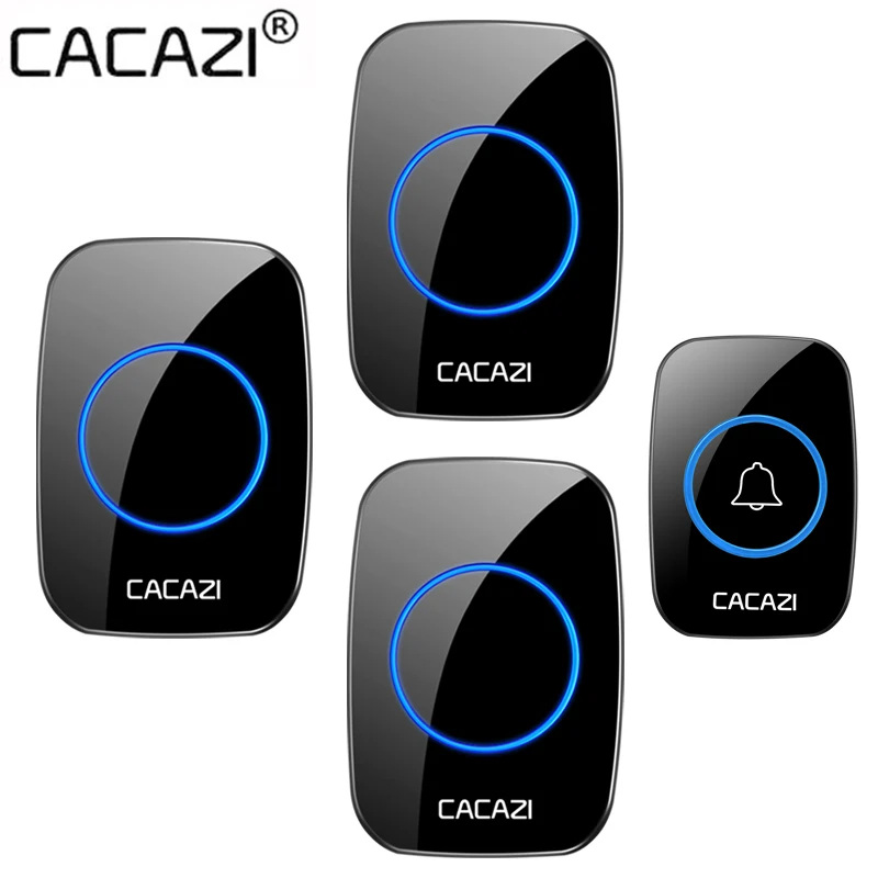 

CACAZI 36 music 110DB 300M Intelligent Wireless Doorbell Home Welcome Doorbell Waterproof 300m Remote Smart Door Bell Chime