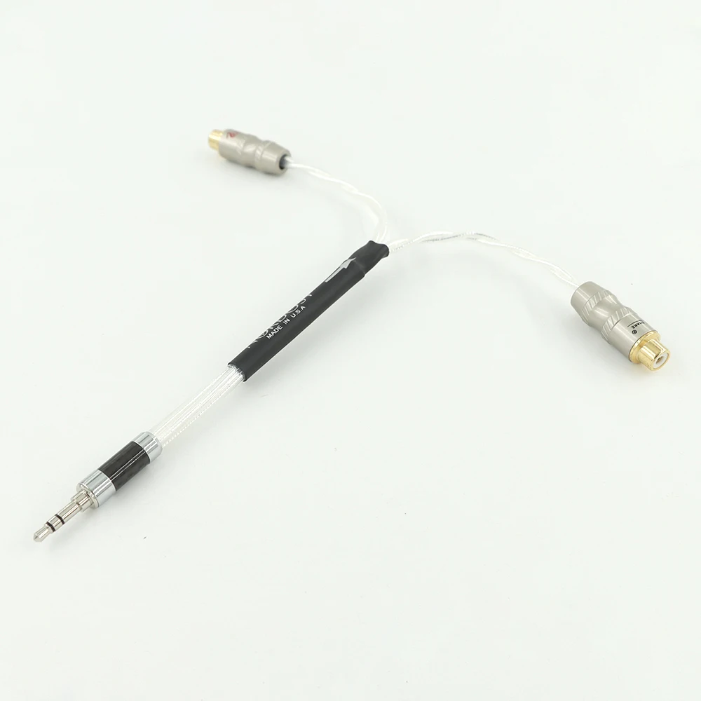 

Music ribbon, fever 3.5 stereo mobile phone one point two audio cable to double RCA lotus female head extension cable