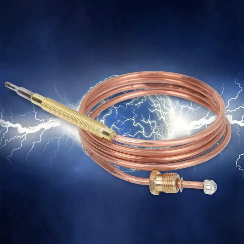 ycoc-universal-gas-stove-thermocouple-with-25pcs-nuts-heating-gas-burner-replacement-thermocouple-adaptor