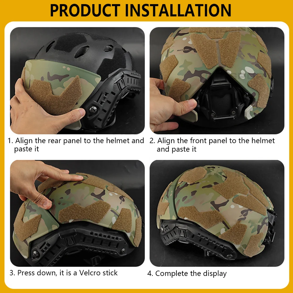 Tactical Helmet Shield FAST SF Helmet Guard Thickened Lightweight Protective Plate for Airsoft Militar Shooting Accessories