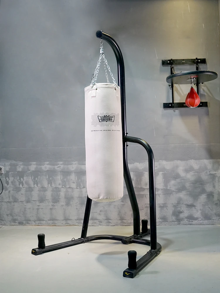 Boxing fighting sandbag rack hanging speed ball rack home vertical indoor Sanda sandbag hanger