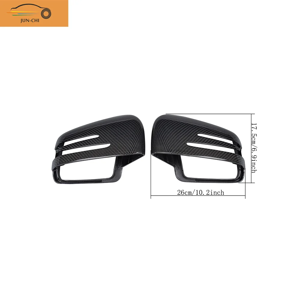 G Class Replaced Carbon Fiber Car Side Mirror Cover Cap For Mercedes Benz W463 G350 G500 G63 AMG 12-15