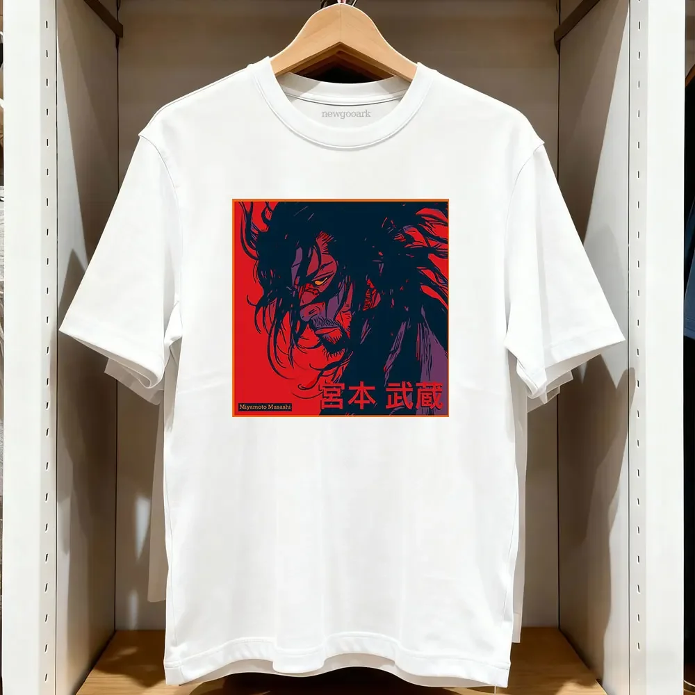 Day Gift For Miyamoto Musashi Samurai Classic T-Shirt woman man Casual cotton Anime graphic t shirts boyfriend Short-sleev