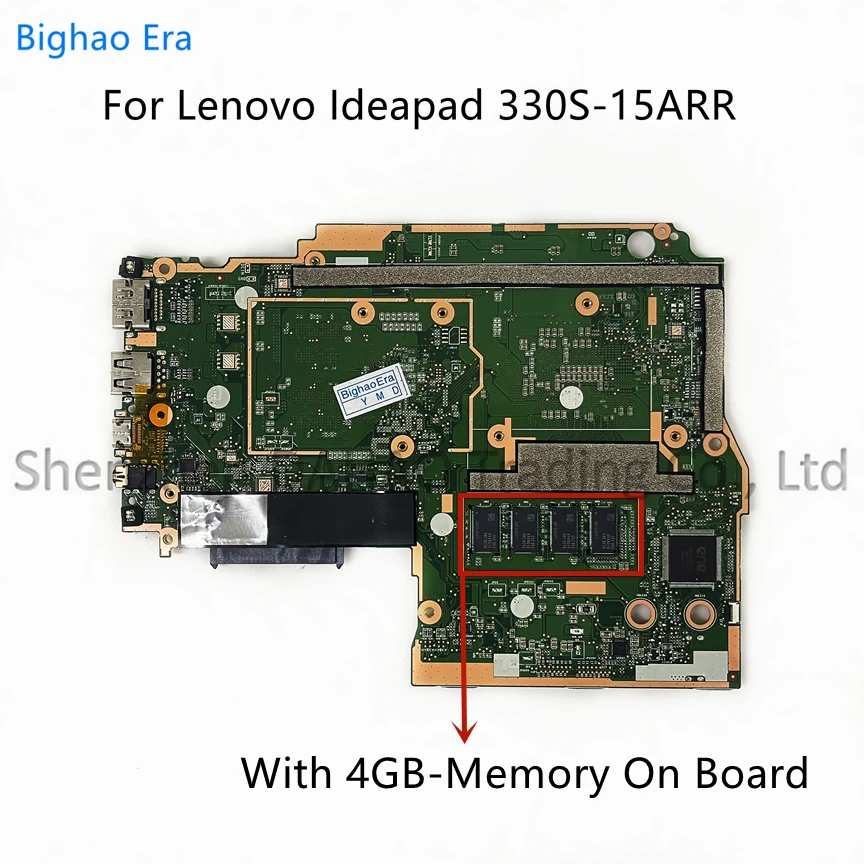 For Lenovo Ideapad 330S-15ARR Laptop Motherboard With AMD Ryzen Processor 4GB-RAM Fru:5B20R27410 5B20R27416 5B20R27415 100% Test