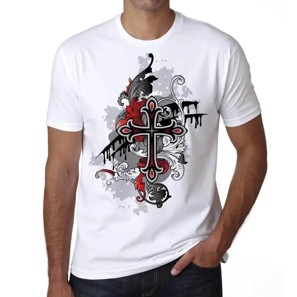 

Mens Graphic T-Shirt Tribal Gothic Tattoo Eco-Responsible Vintage Vintage-