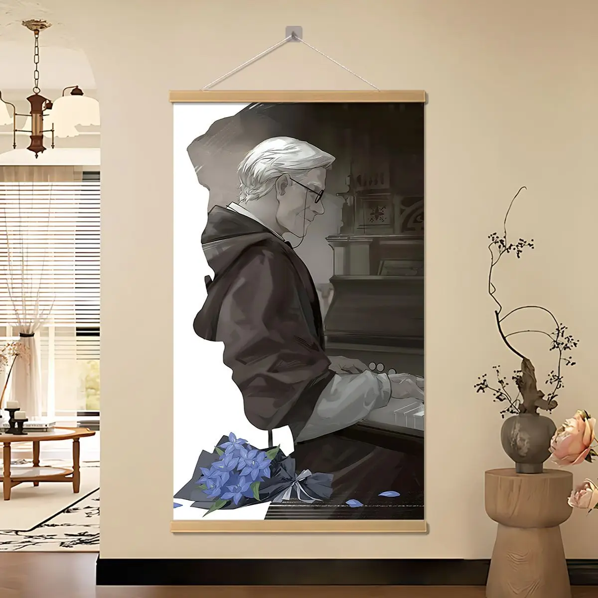 Room Decorations Wall Decor Anime Room Decor Lord of the Mysteries Poster Canvas HD Print Klein Moretti for Bedroom Living Room