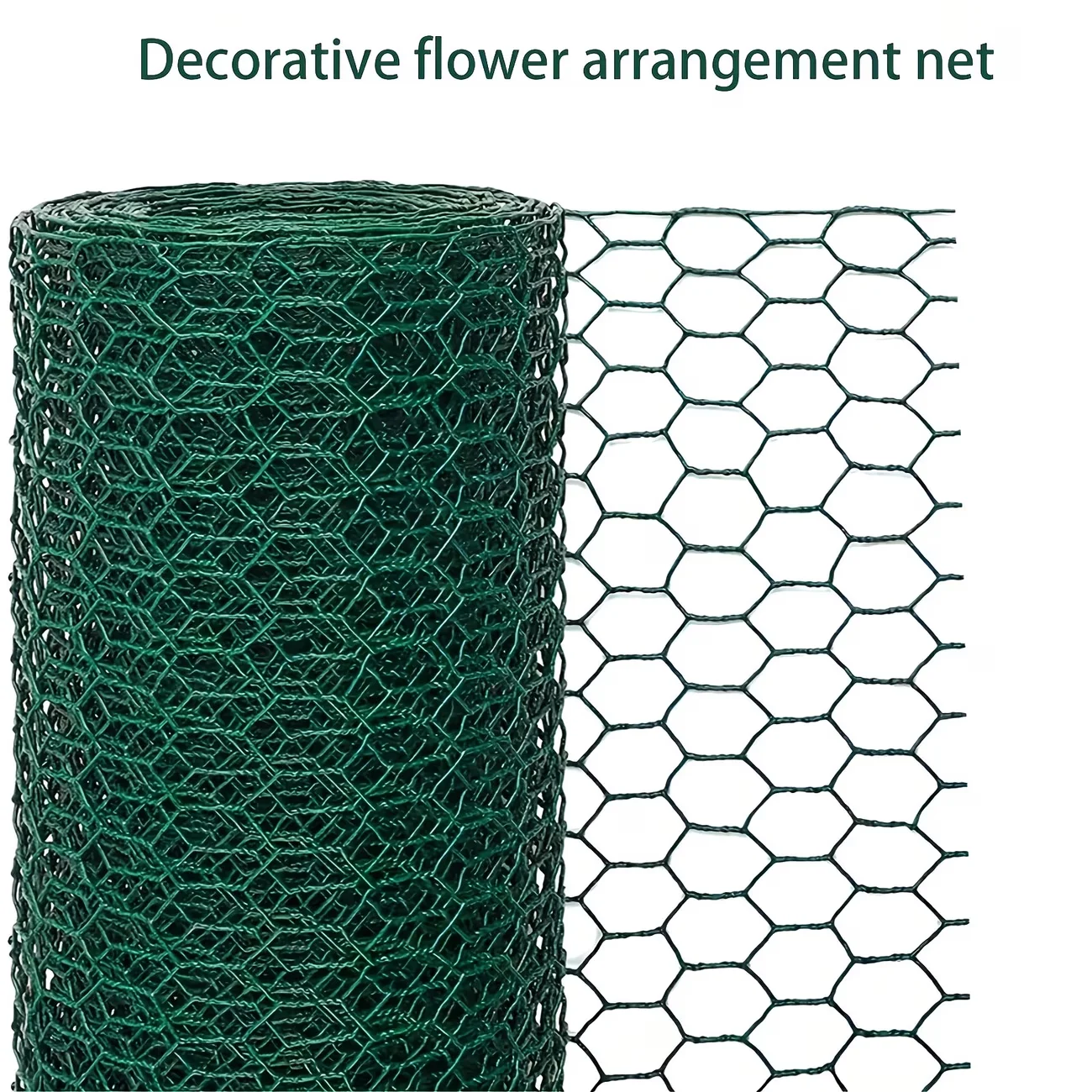 2pc Floral Wire Mesh Rolls Waterproof for Bouquet Arrangements Wedding Decorations Plant Protection Handicrafts
