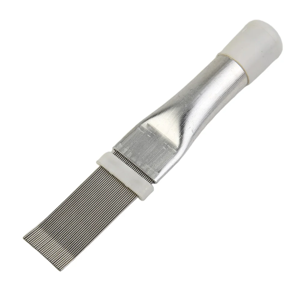 Condenser Fin Comb+Brush Set Radiator Fin Straighten 3Pcs/Set Accessories Accessory Air Conditioner High Quality