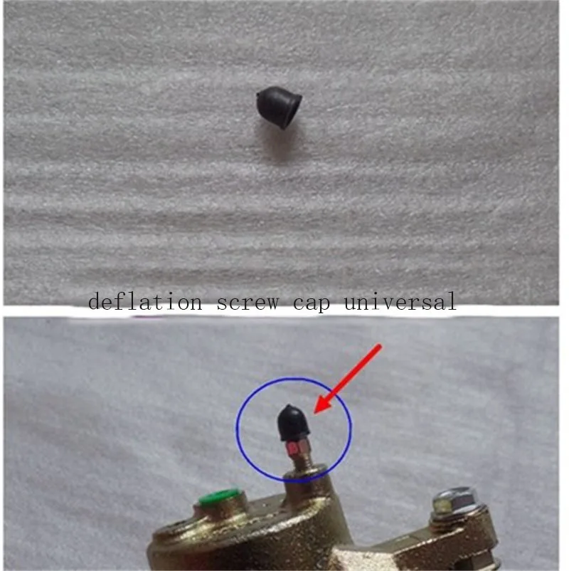 Brake Wheel Cylinder Dust Cover Caliper Piston Screw Rod Pin Buffer Rubber for Nissan versa 2015