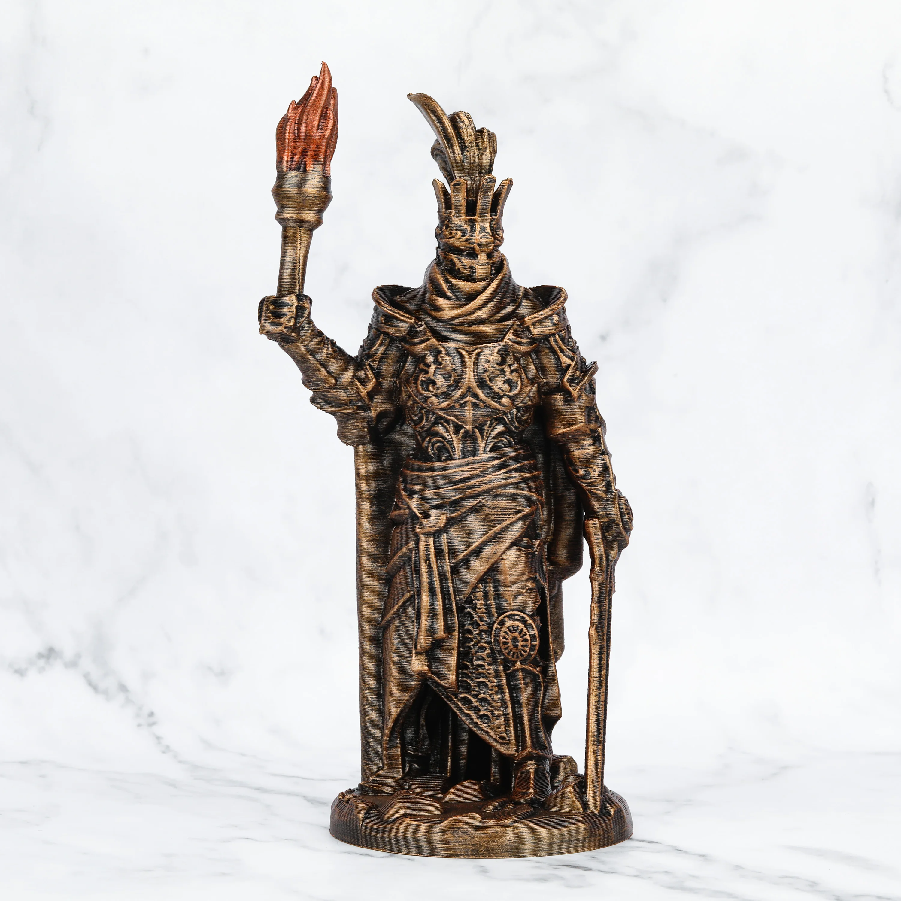 TTRPG Death Knight Lord Miniature, Fantasy Dark Adventures for RPG Role Play Game Accessory, Tabletop Game Collectible Model