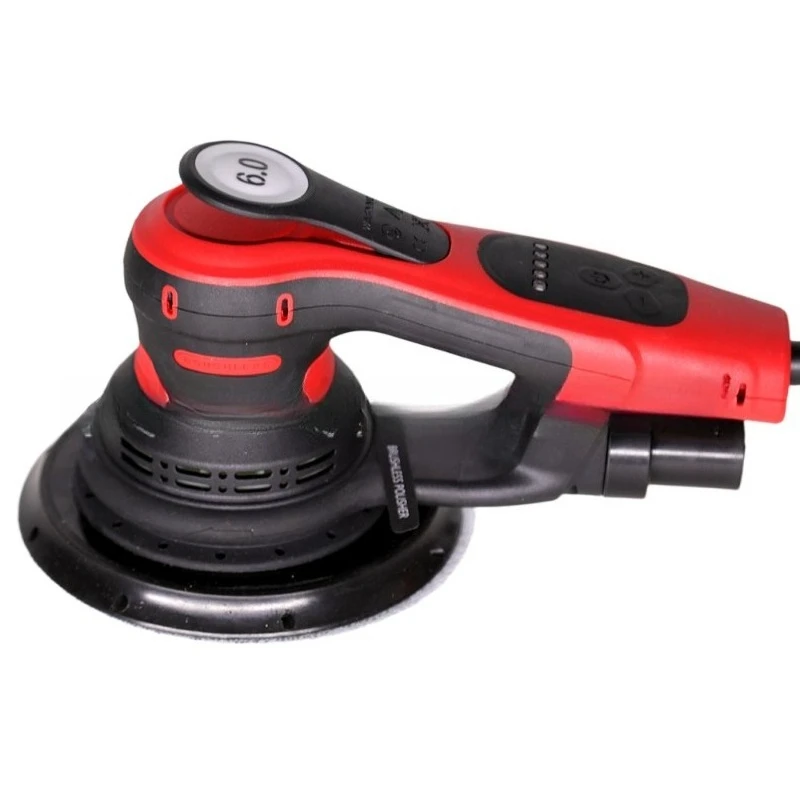 

Eccentric 6.0mm electric brushless dry mill, automotive sheet metal woodworking polishing and grinding machine