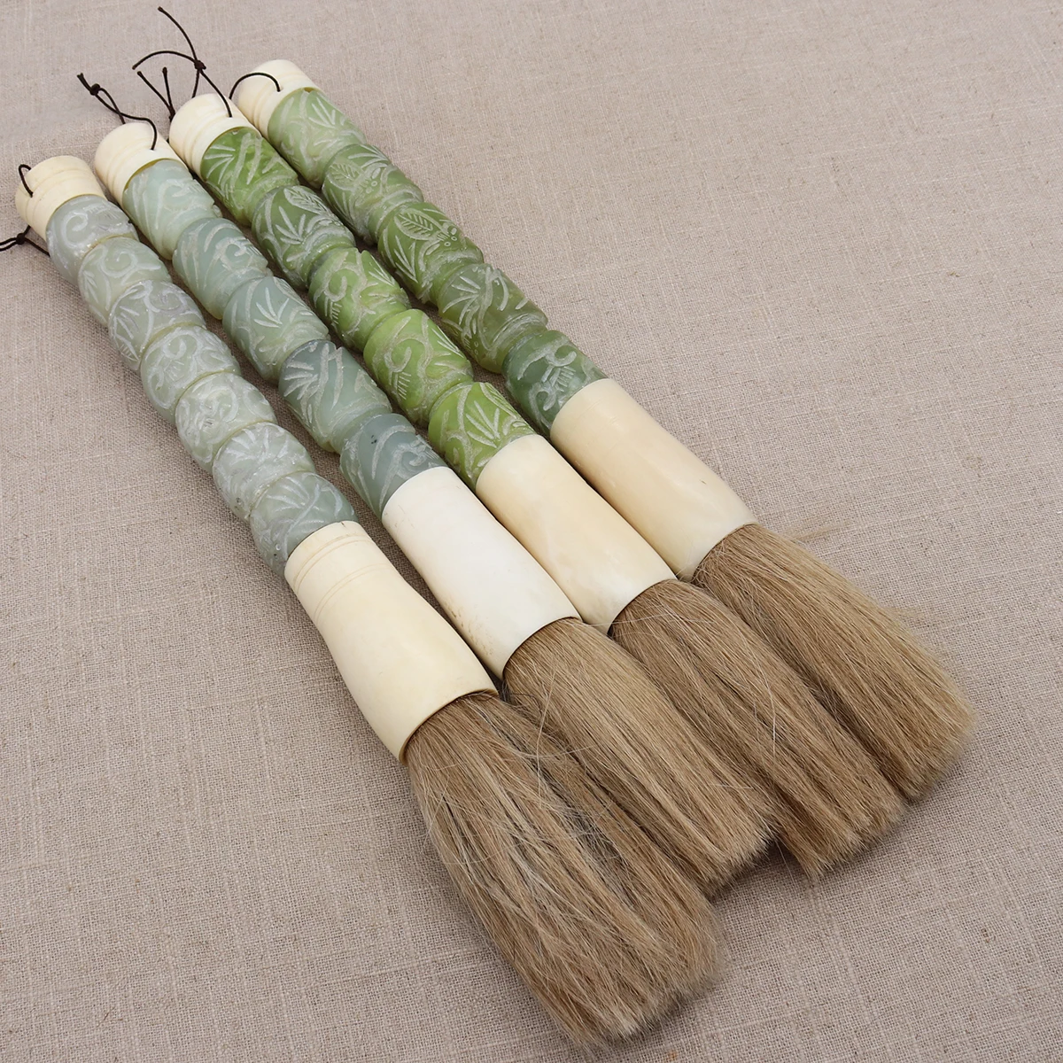 Decorative Calligraphy Brush, Home Decoration, Jade Product