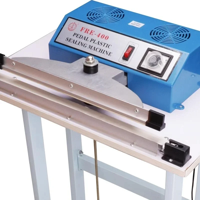 400type Pedal Sealing Machine Pedal Film Aluminum Foil Electrothermal Continuous Sealing Plastic Bag Plastic Packaging Machine