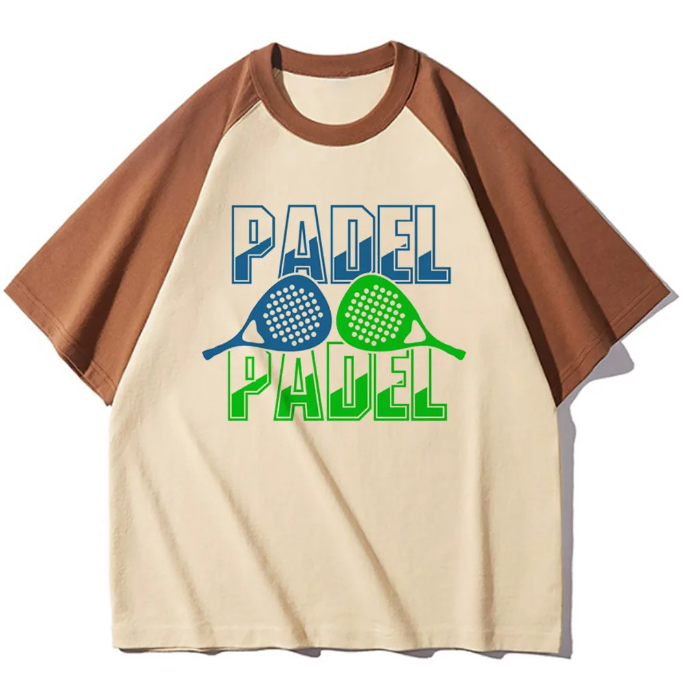 Padel tshirt women streetwear comic summer top girl manga anime y2k clothes