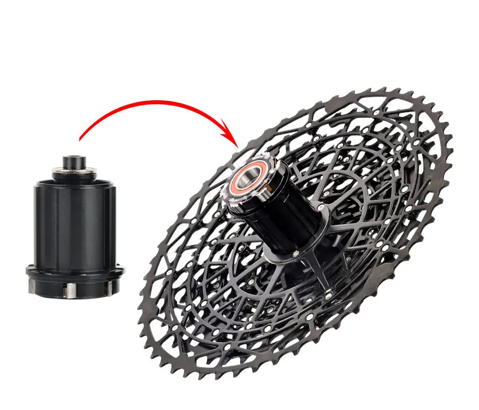 GOLDIX 11-Gang-Kassette hg für Shimano 11 40t 42t 46t 48t 50t 52t Kassette 11-Gang ultraleichte Hohlkassette für Mountainbikes – Detail 11