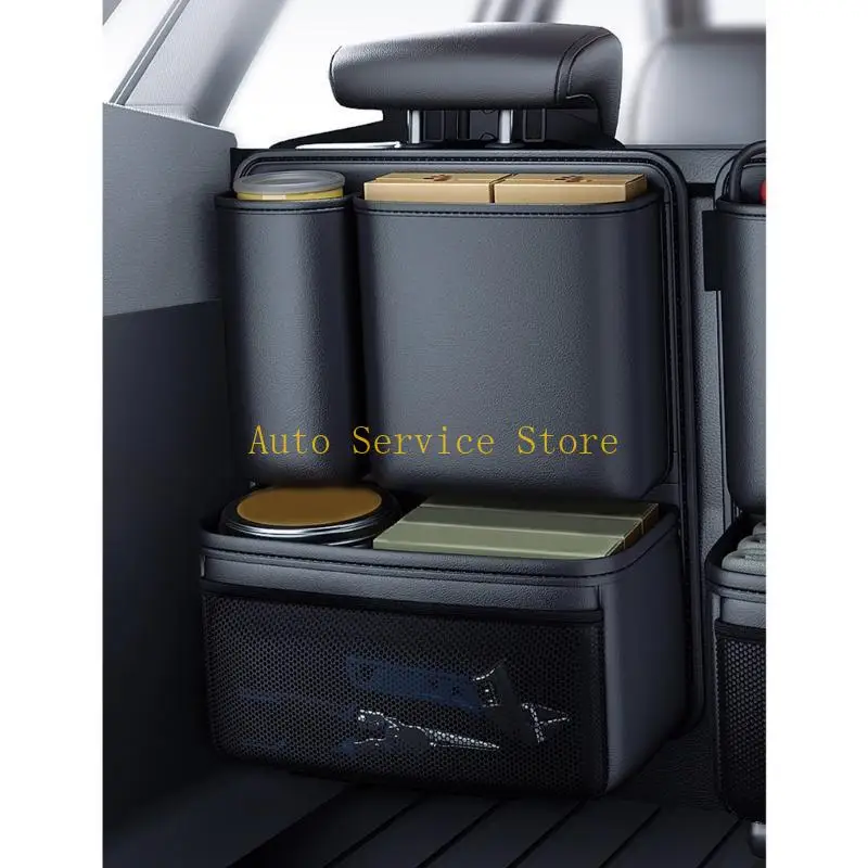 462A Family Friendly Car Trunk Organizers Trunk Storage Bag with Multiple Compartments