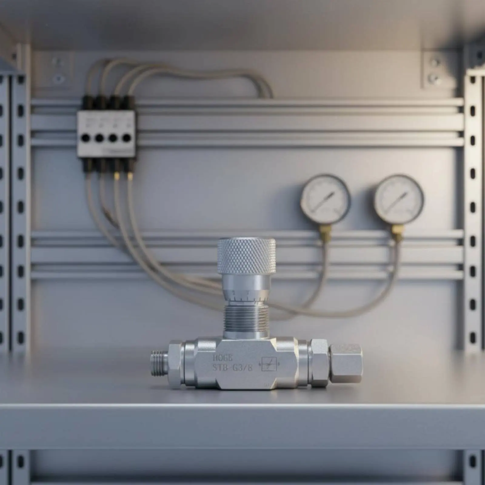 

Inline Speed Adjuster Control Unit Good Sealing Performance Air-Powered Flow Regulation Control Unit Air-Powered Speed