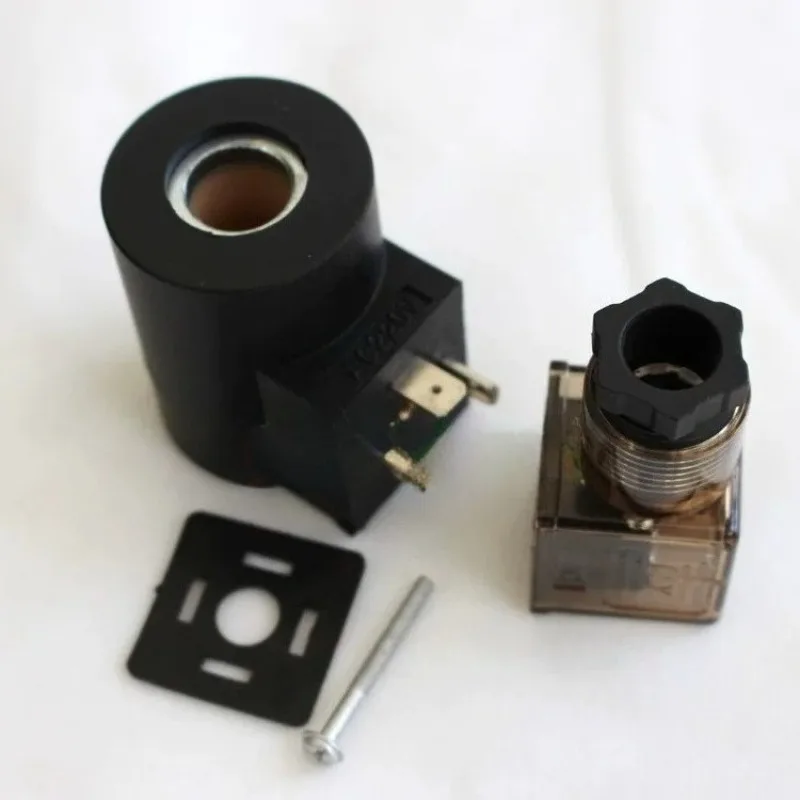 Full copper core cartridge valve Hydraulic solenoid valve Coil inner hole/aperture 14mm long 51mm AC220V/DC24V