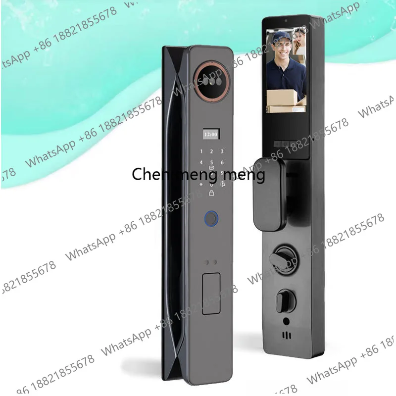 New household fingerprint, password lock, anti-theft household door lock