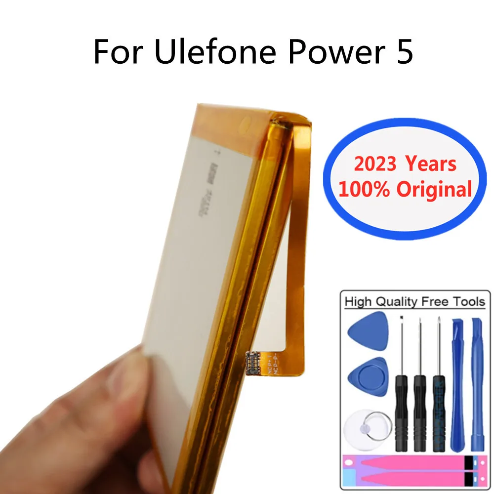 

NEW 100% Original Mobile Phone Battery 13000mAh 6.0inch MTK6763 6+64G Ulefone Power 5 Power5 Battery + Tracking + Tools