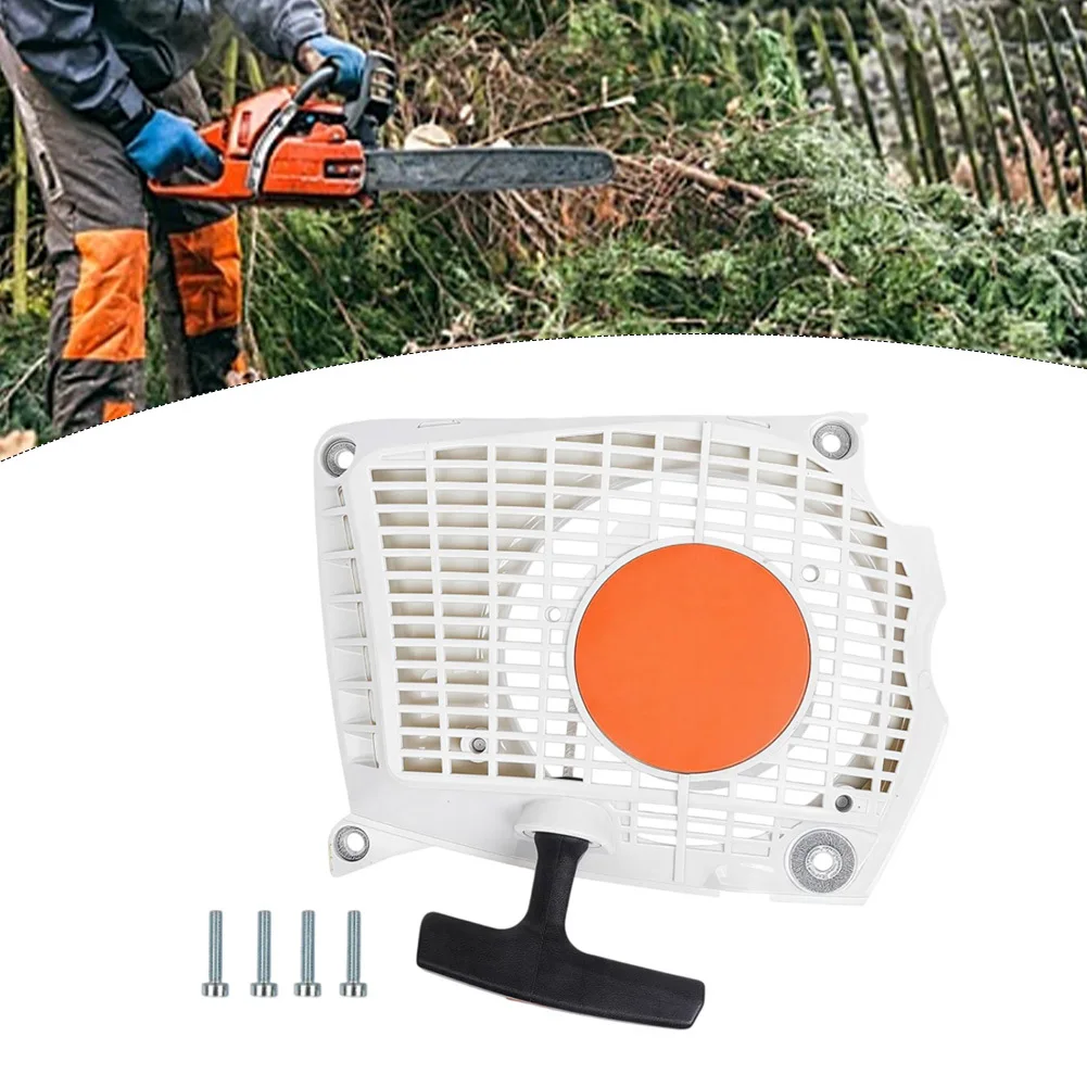 Pull Tray With Screws 1141 080 2100 Starter For MS261 MS261C MS271 MS271C MS291 MS291C Chainsaws Garden Power Tools Accessories