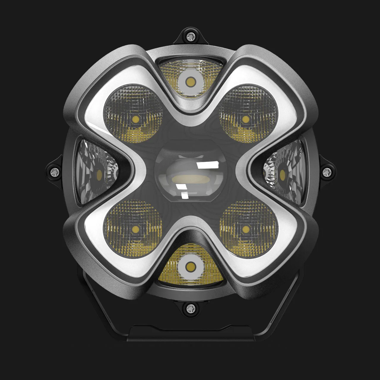 Car front bar off-road modified spotlights