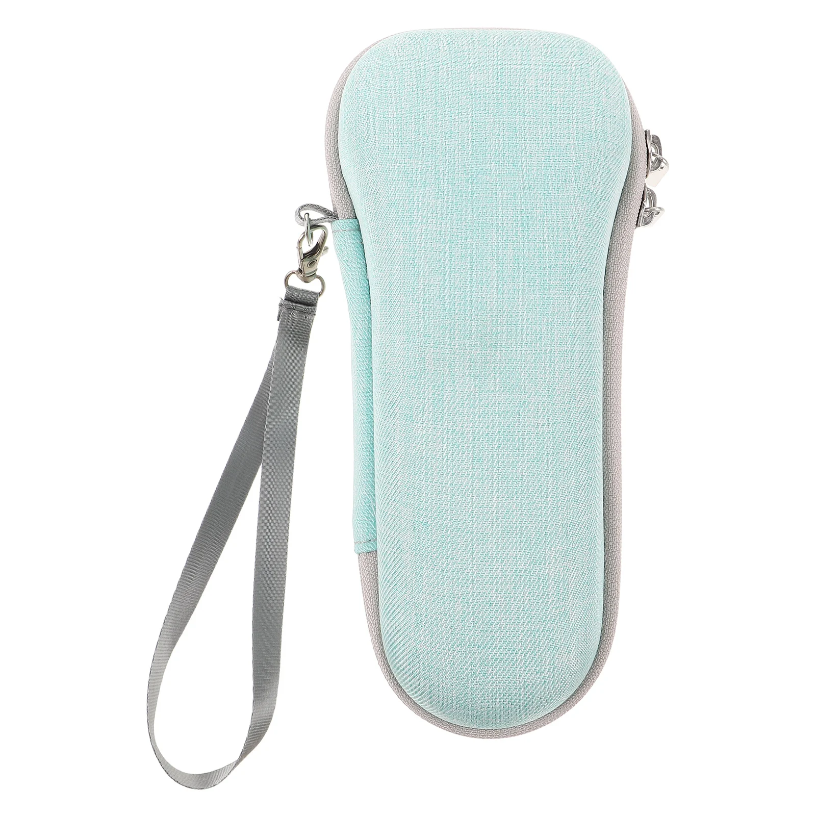 حقيبة تخزين الحلاقة المدمجة، حافظة صلبة مضادة للضغط باللون الأخضر النابض بالحياة لآلة الحلاقة الكهربائية، منظم مناسب للسفر مع سلس #1