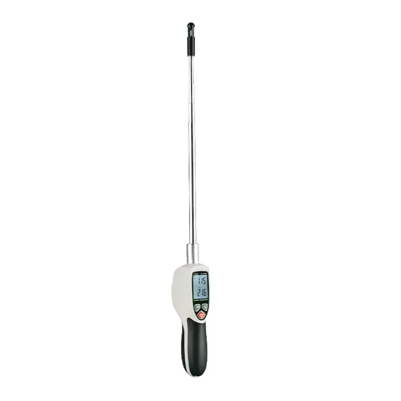 

DT-1880 Portable Digital Air Wind Vane Flow Meter Hot Wire Anemometer Data Logger Velocity Alarm Speed Measuring Instruments