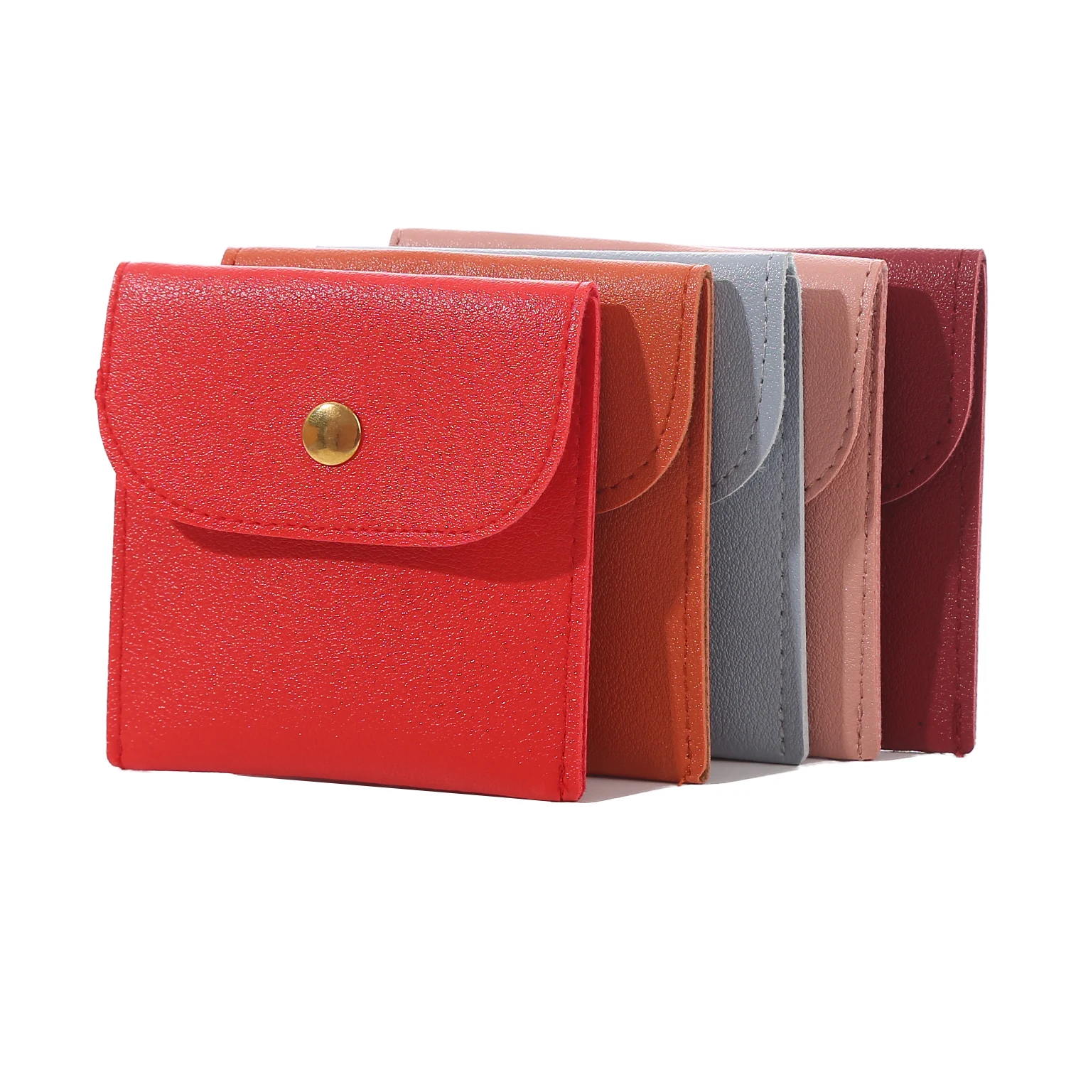 10pcs PU Button pouches For Lu - Luxury Bags Logo ulasan dan harga