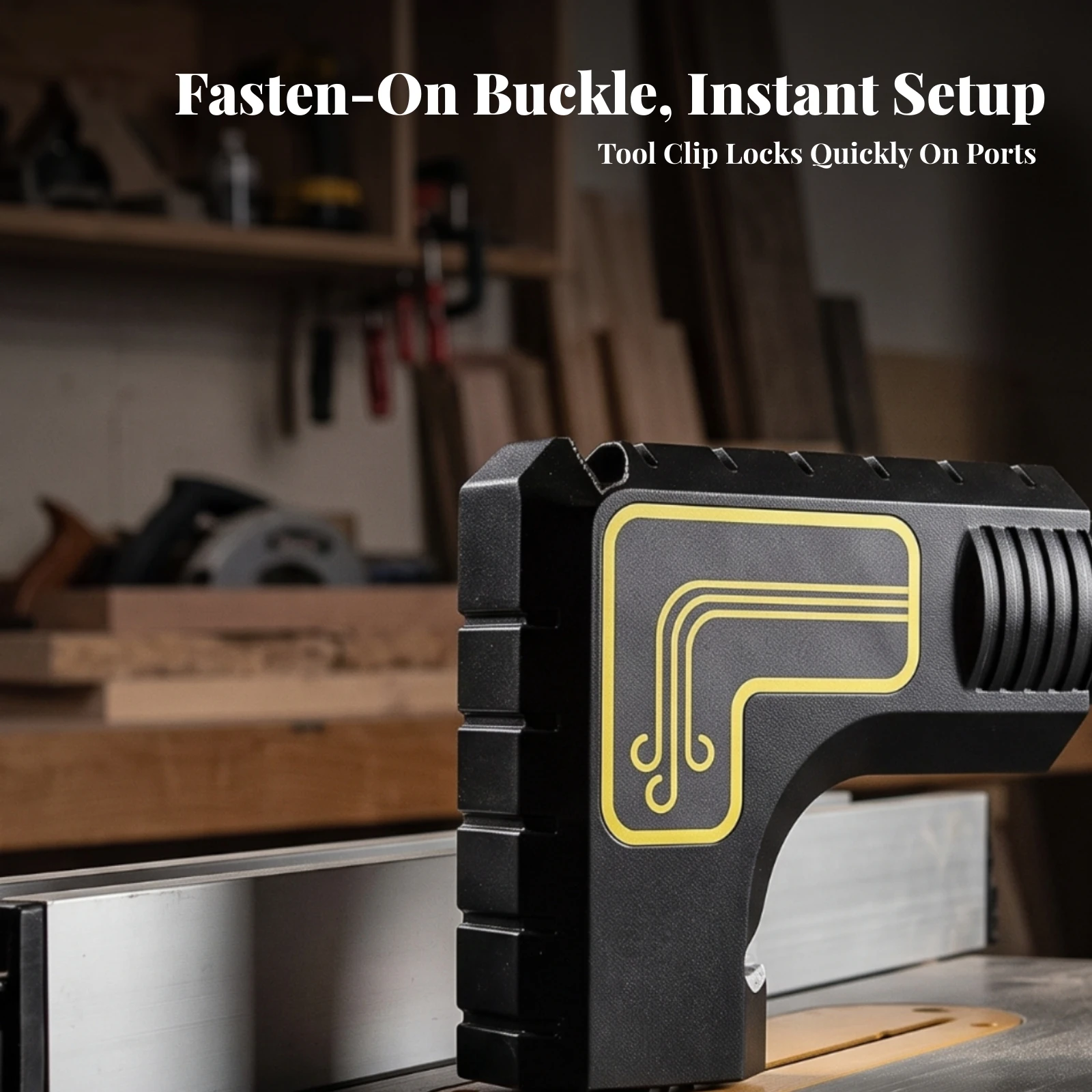 Table Saw Dust Port Adapter Easy Install Table Saw Dust Collection Adapter Compact Impact-Resistant for Woodworkers