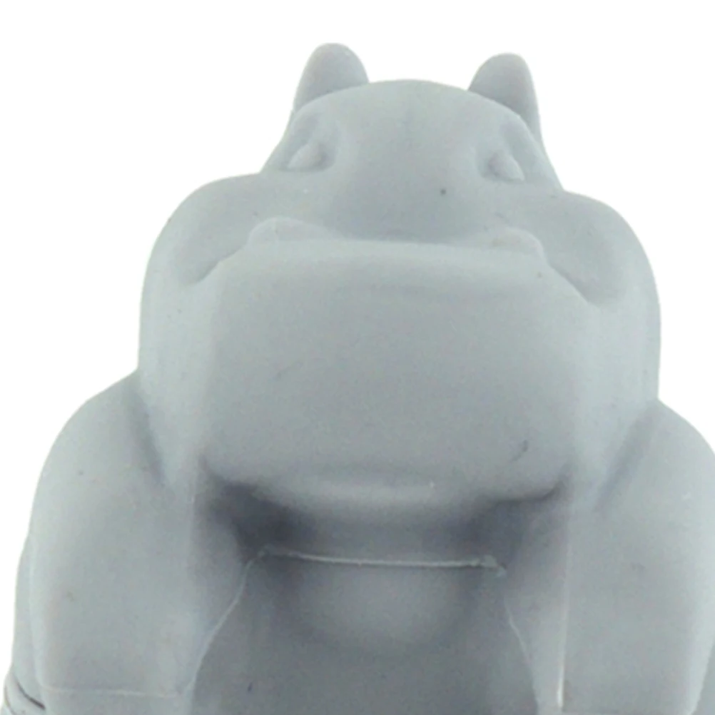 

Hippo Silicone Tea Infuser Grey Half Body Detachable Loose Leaf Tea Strainer Filter Safe Food Grade Fun Cartoon Gift