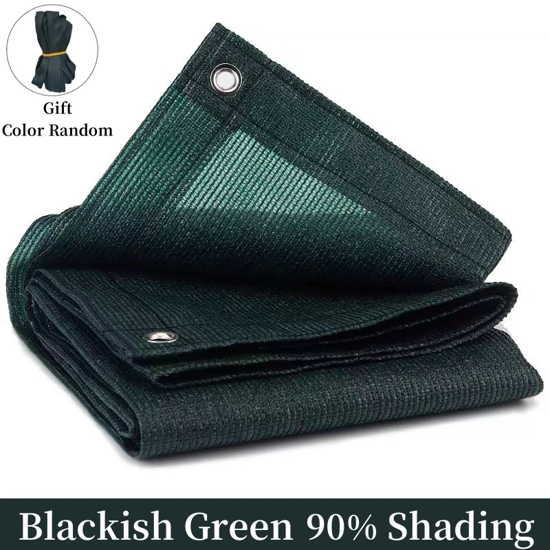 Blackish Green Anti-UV HDPE Sunshade Net 90% Shading Garden Succulent Plant Shading Net Outdoor Swimming Pool Cover Shade Nets