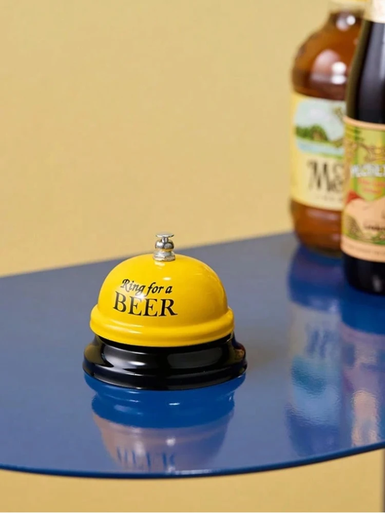 قطعة واحدة من جرس الخدمة المعدني المحمول، مناسب للمطاعم ومناطق الاستقبال في الفنادق وتدريب الحيوانات الأليفة والألعاب والمعلمين والحانات #2