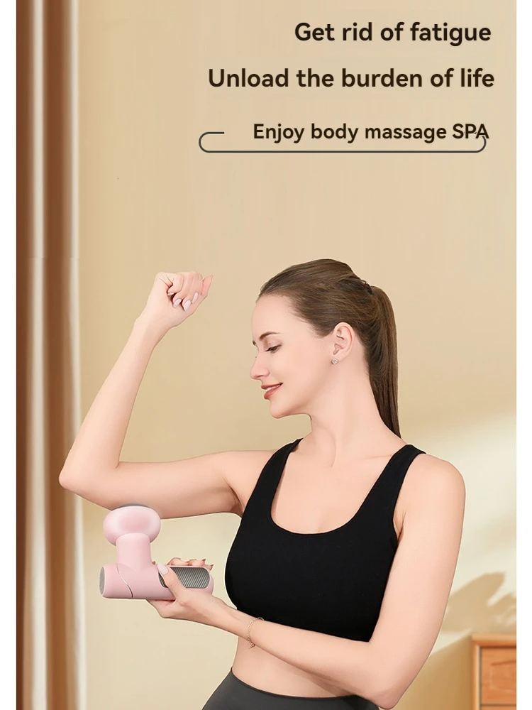 

Портативный вибрационный массажер для коррекции фигуры, толкатель жира, глубокая релаксация мышц, здоровое похудение, фасция, пистолет, устройство