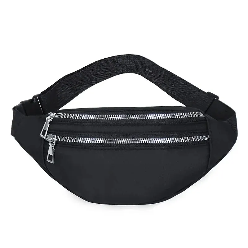 Fashion Travel Shoulder Purse Belt Bag Fanny Pack Women Waist Bag Men Belt Pouch Female Banana Bag Waterproof Phone Bag