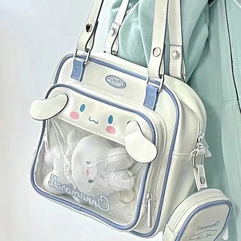 Sanrio cartoon animation Yugui dog handbag, new cute big-eared dog sweet casual pendolarismo borsa a tracolla messenger bag